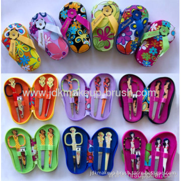 Fashion Promotional Gift Manicure Set Nail Clipper Products In Pu Case 